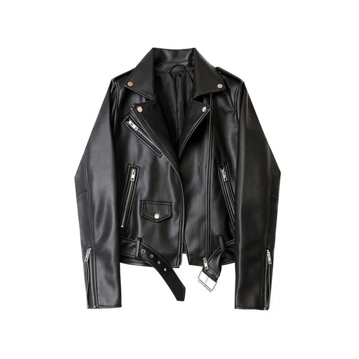 Motorradjacke Aleida für Damen - Synthetisches Leder - Ein klassischer und raffinierter Stil