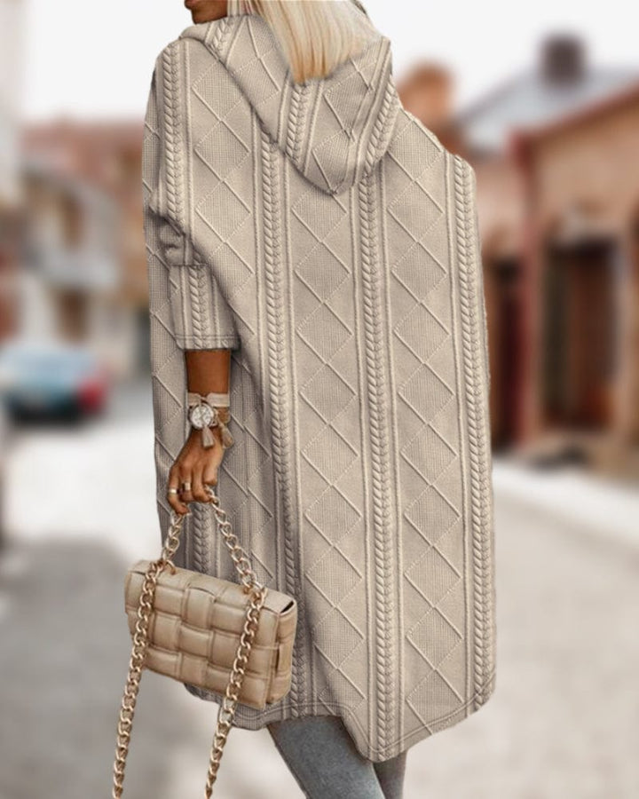 Pauline Laurent | Elegante strukturierte Kapuze für einen trendigen Look