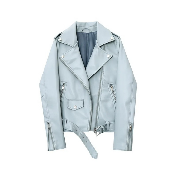 Motorradjacke Aleida für Damen - Synthetisches Leder - Ein klassischer und raffinierter Stil