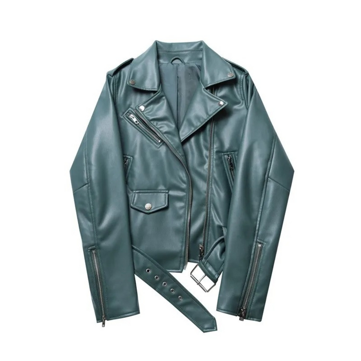 Motorradjacke Aleida für Damen - Synthetisches Leder - Ein klassischer und raffinierter Stil