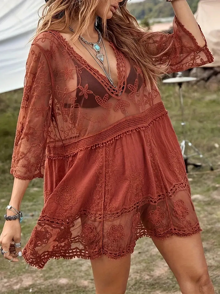 Bikini-Cover-up für Damen - modischer Sonnenschutz für den perfekten Tag am Strand
