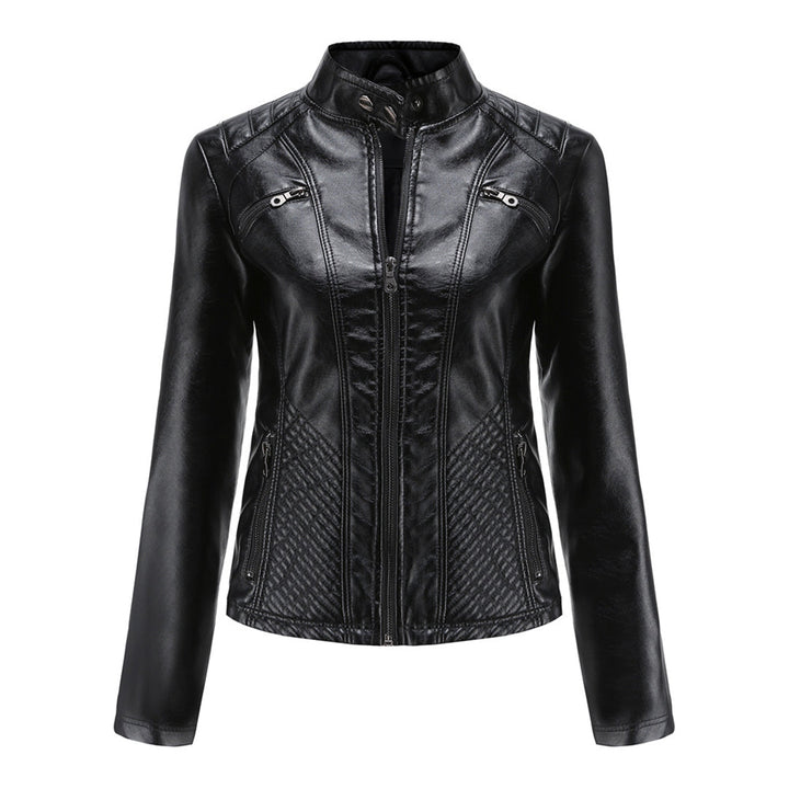 Andrijana - Luxuriöse Lederjacke für außergewöhnlichen Stil