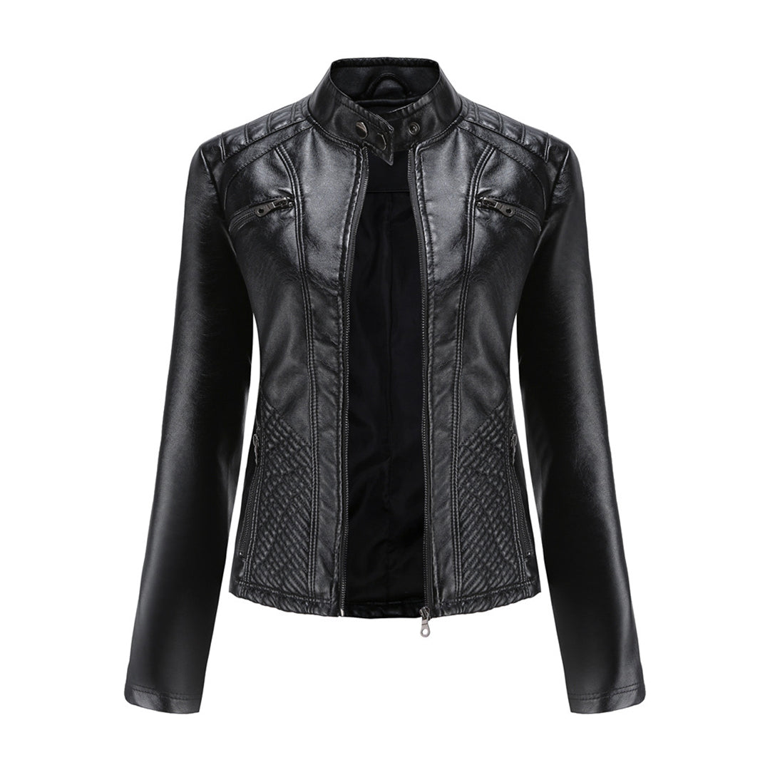 Andrijana - Luxuriöse Lederjacke für außergewöhnlichen Stil