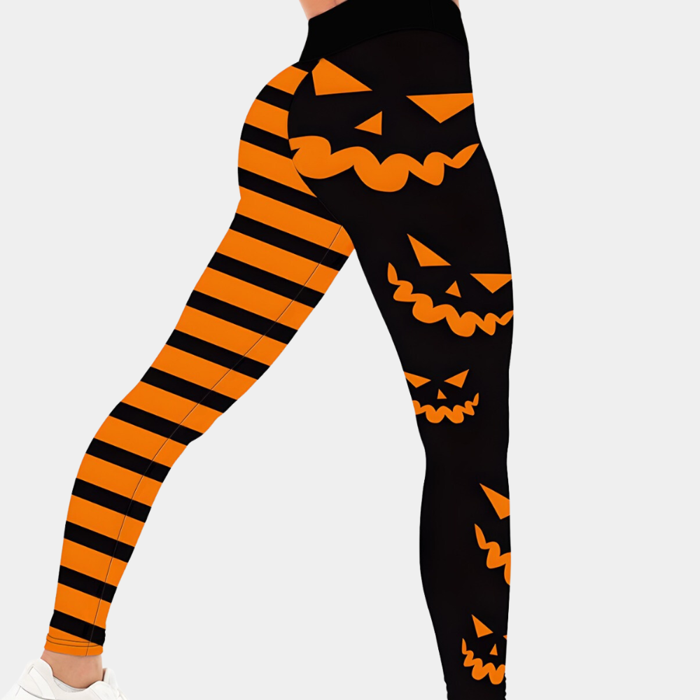 Katalin - Damenleggings für un unvergleichlichen Komfort bei Ihren Halloween-Feierlichkeiten!
