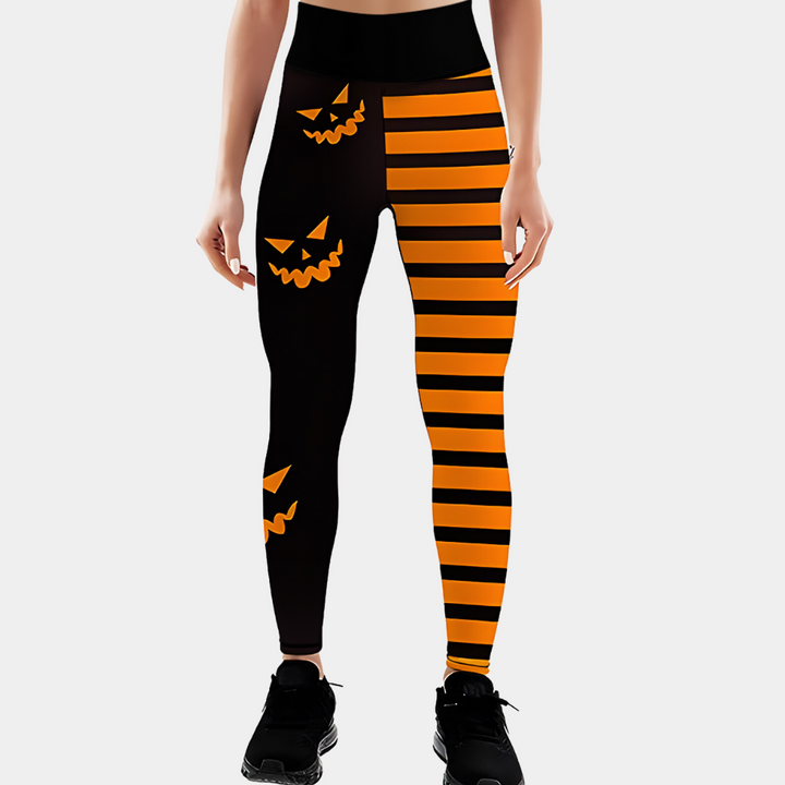 Katalin - Damenleggings für un unvergleichlichen Komfort bei Ihren Halloween-Feierlichkeiten!