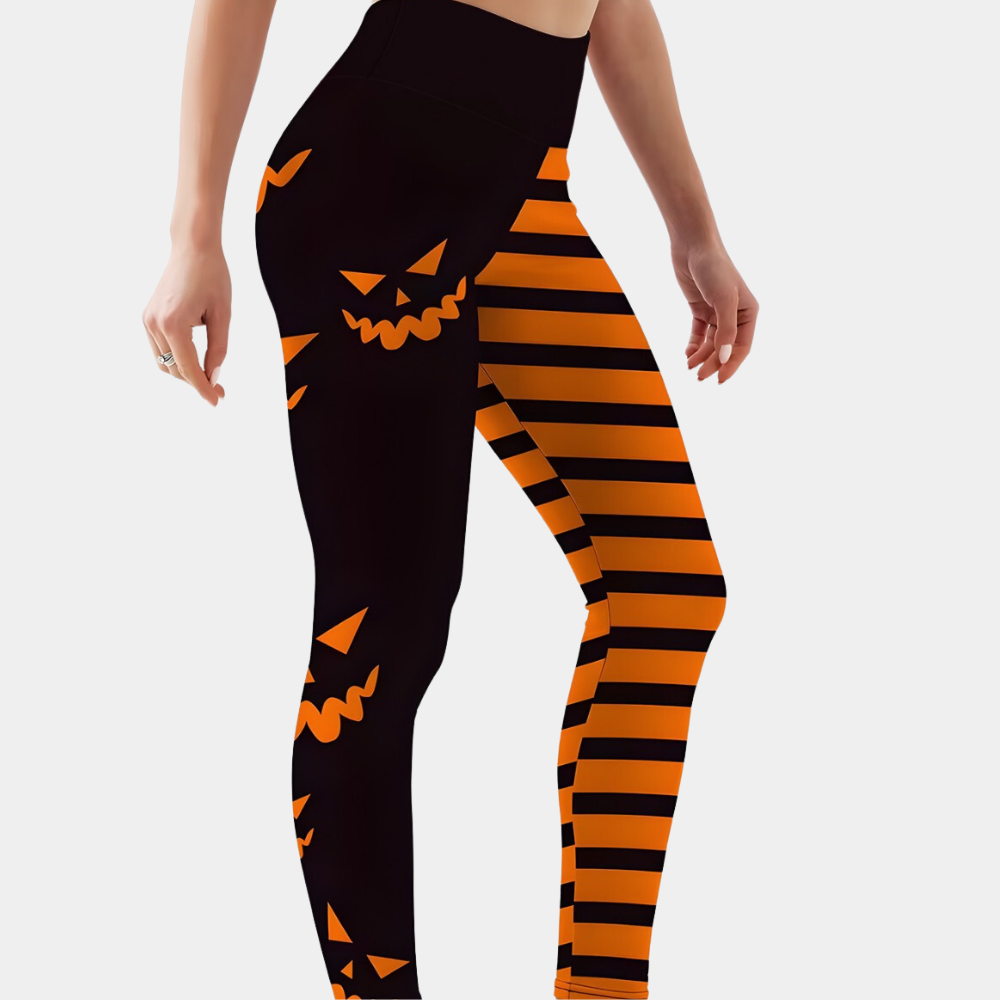 Katalin - Damenleggings für un unvergleichlichen Komfort bei Ihren Halloween-Feierlichkeiten!