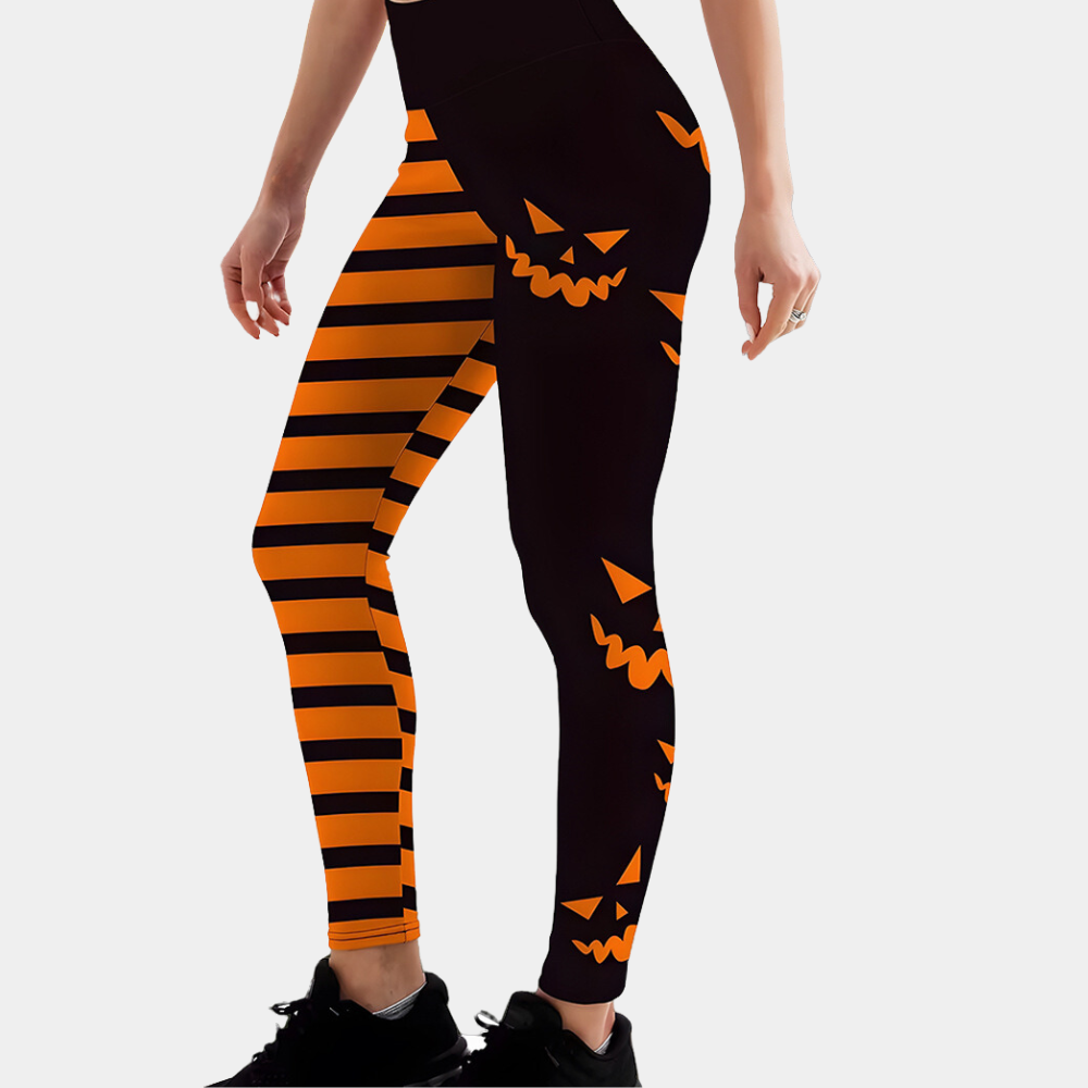 Katalin - Damenleggings für un unvergleichlichen Komfort bei Ihren Halloween-Feierlichkeiten!