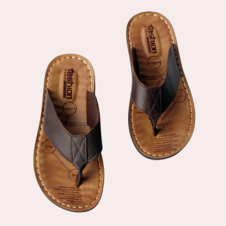 Stilvolle Leder Slipper für Herren von Lowell