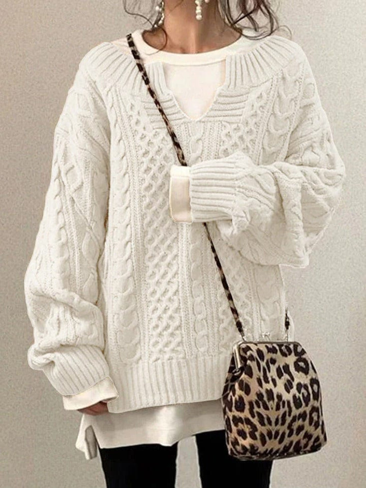 Modischer Damenstrickpullover - Stil und Komfort in einem