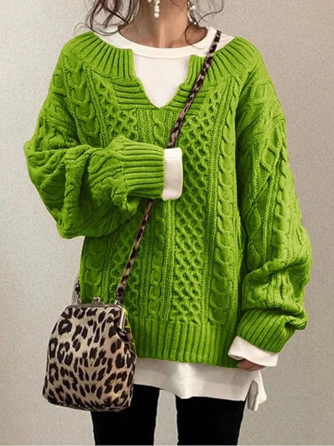 Modischer Damenstrickpullover - Stil und Komfort in einem