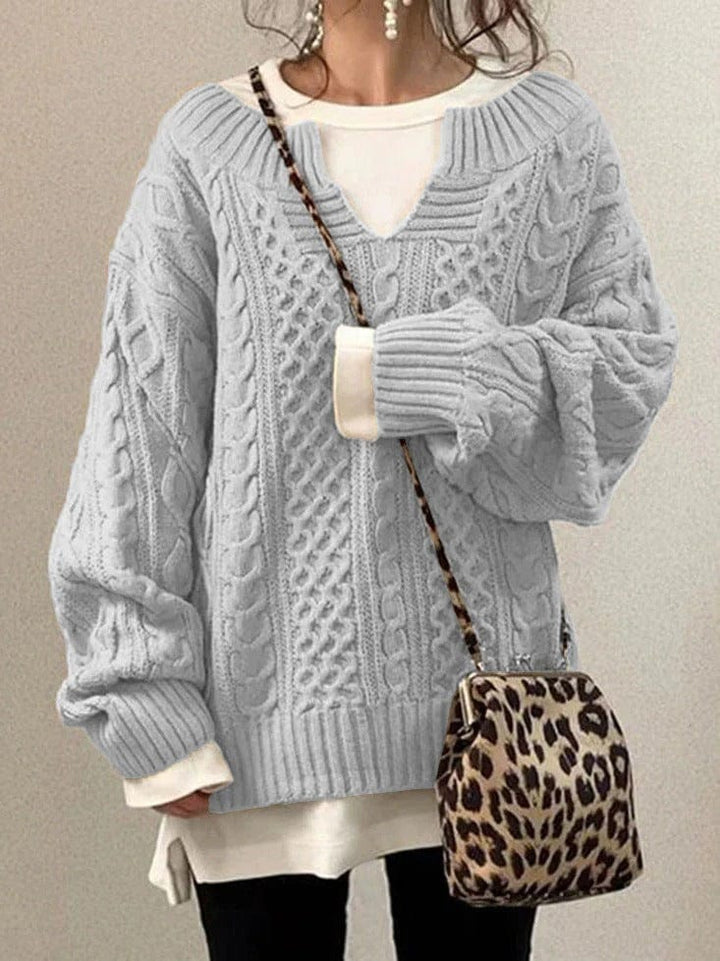 Modischer Damenstrickpullover - Stil und Komfort in einem