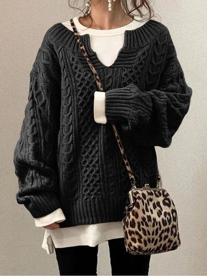 Modischer Damenstrickpullover - Stil und Komfort in einem