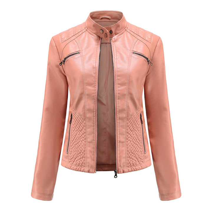 Andrijana - Luxuriöse Lederjacke für außergewöhnlichen Stil